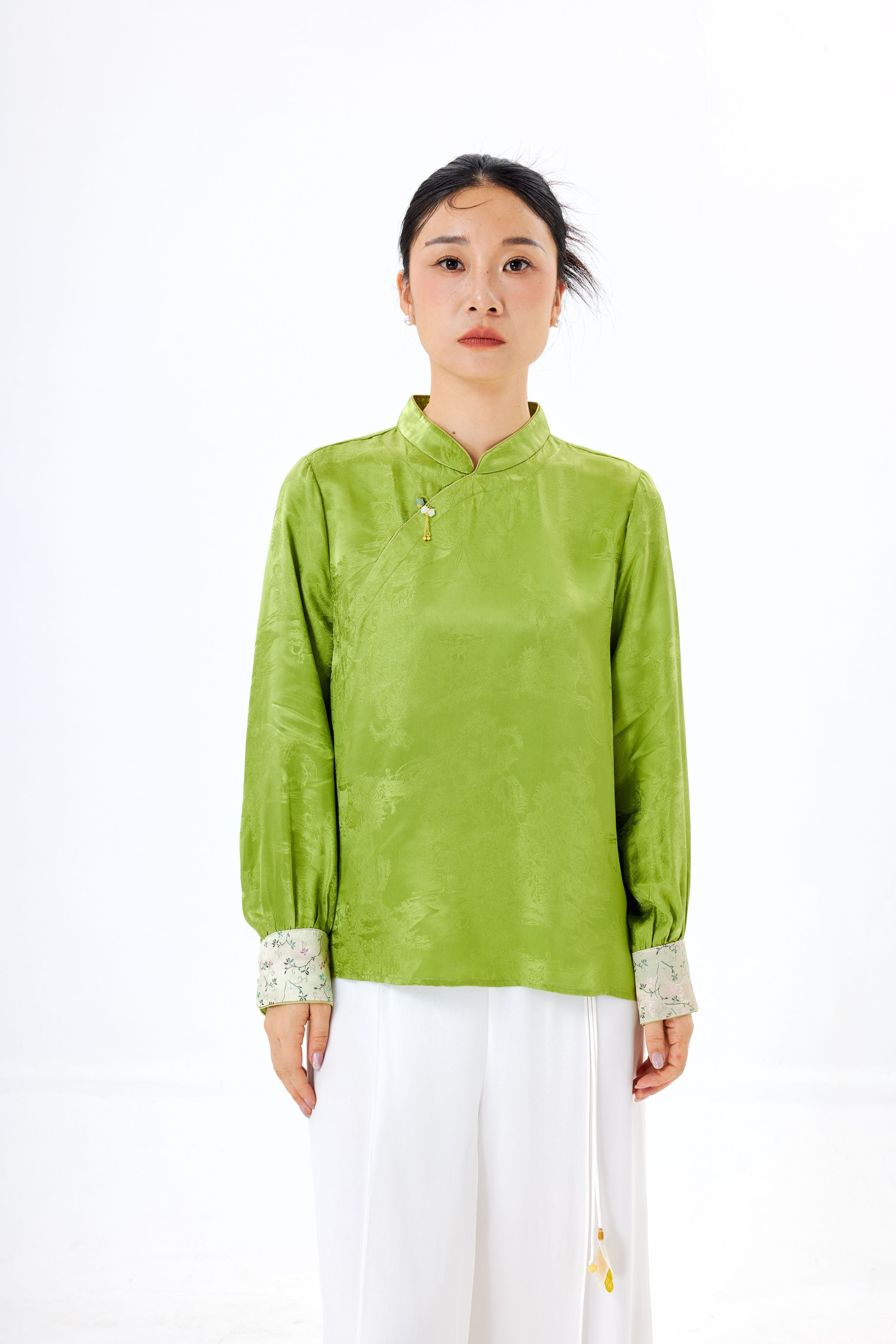 Qu │New Chinese style │blouse