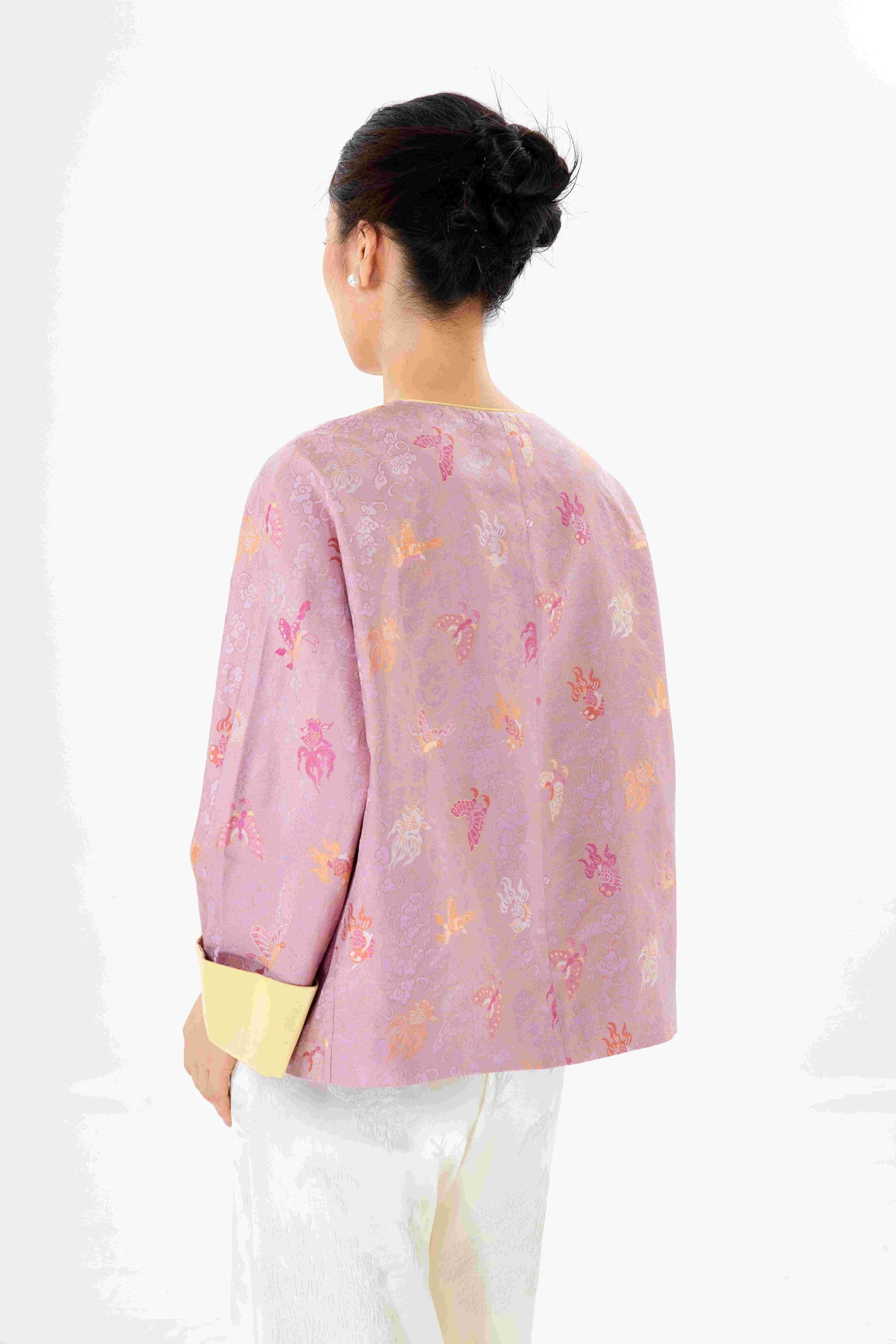 Blessed butterfly│jacket│Song brocade