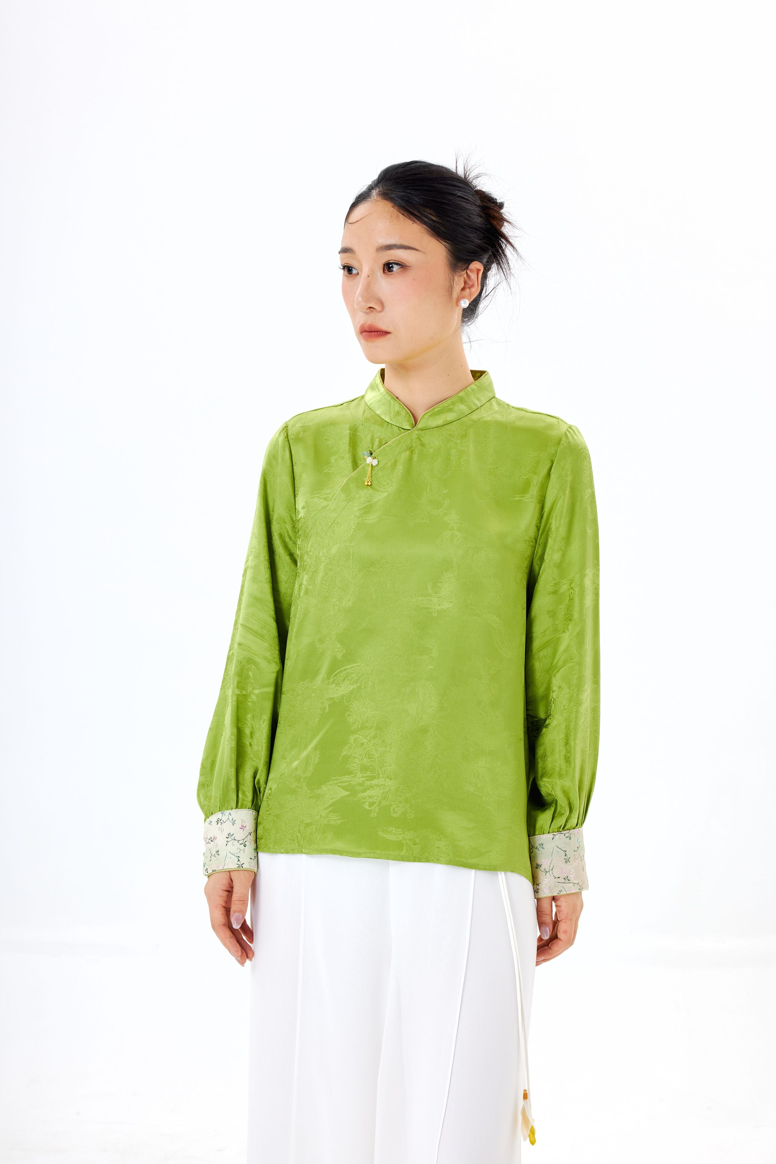 Qu │New Chinese style │blouse