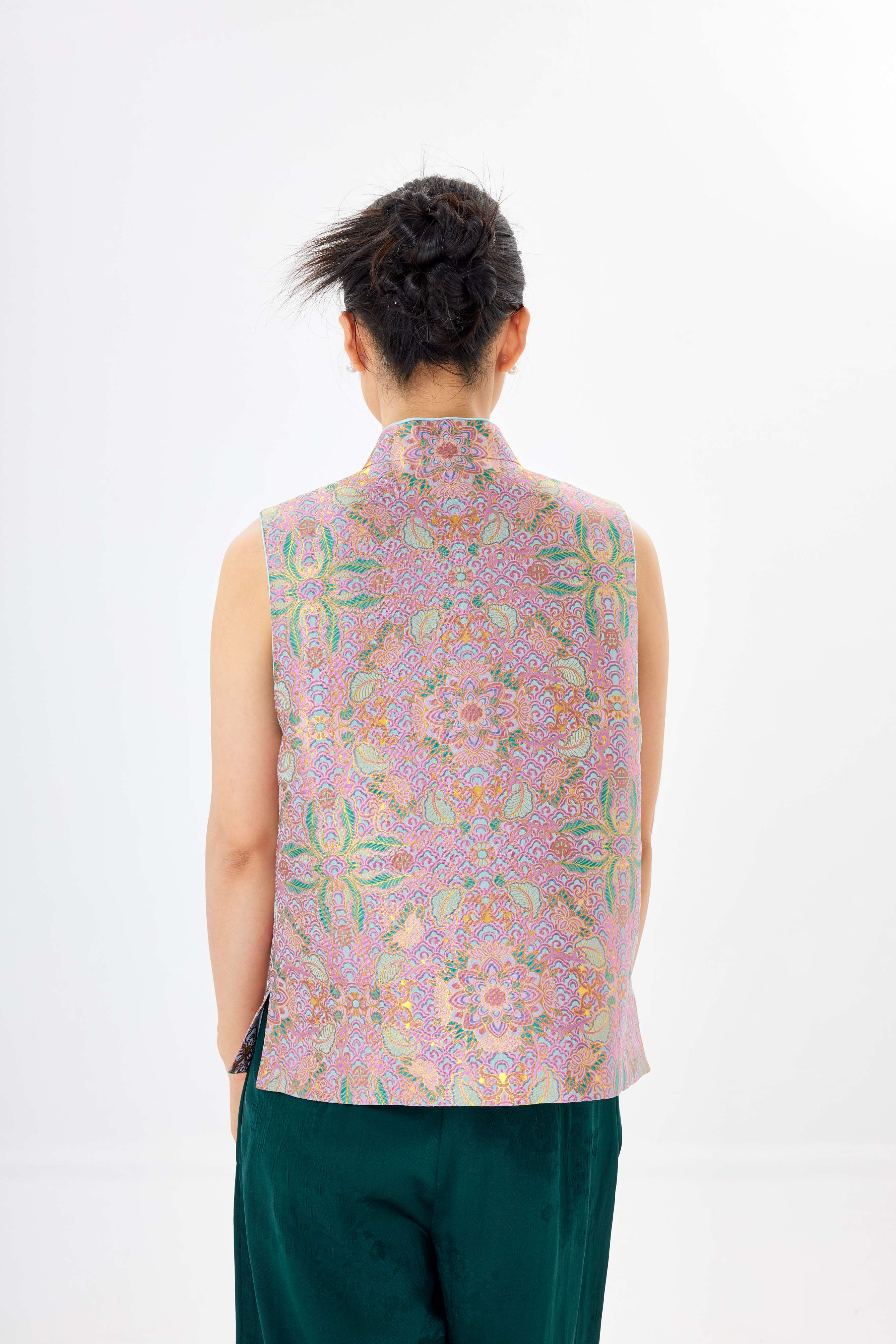 Bao Xiang flower│vest │Song brocade