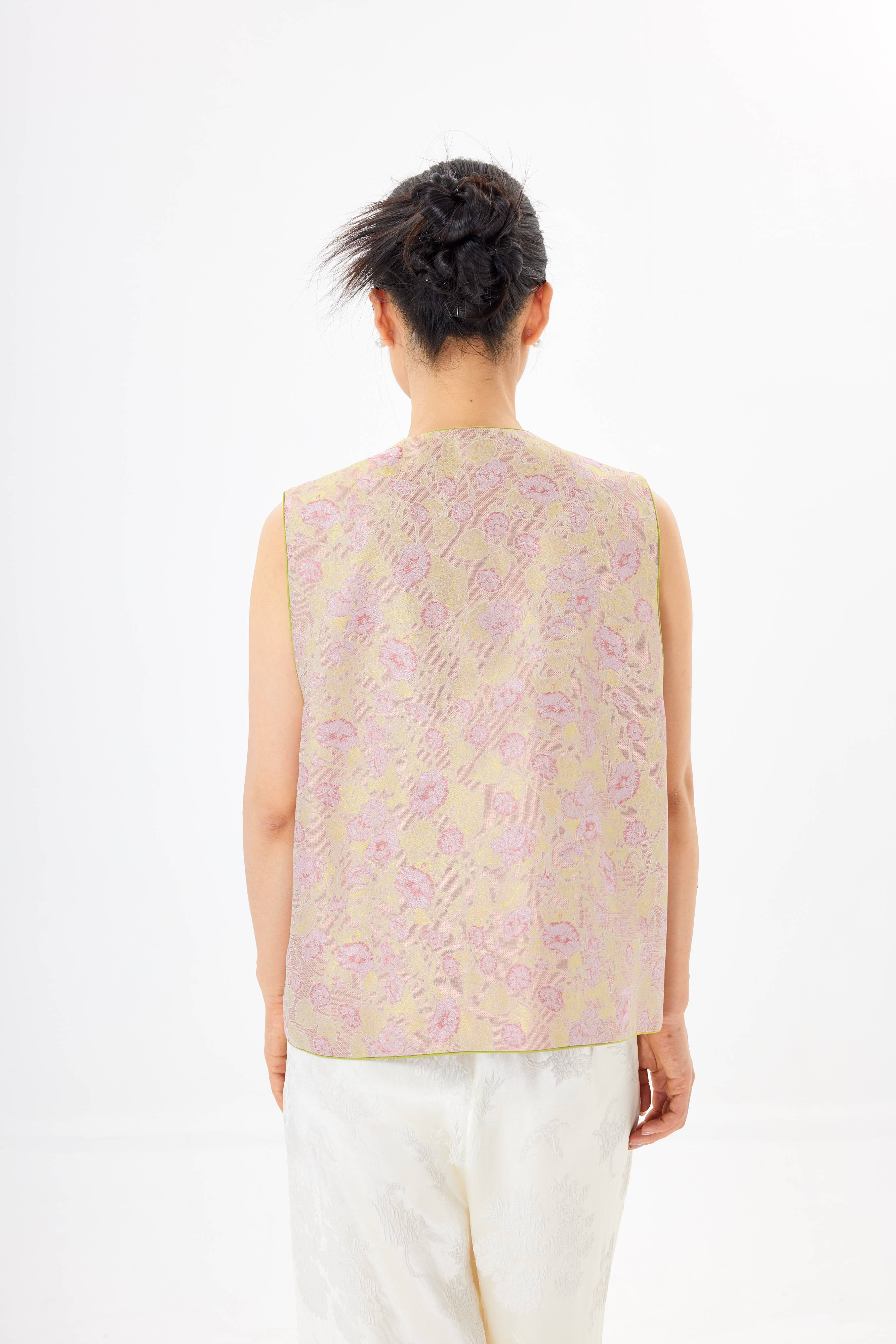 Morning glory love│vest│Song brocade