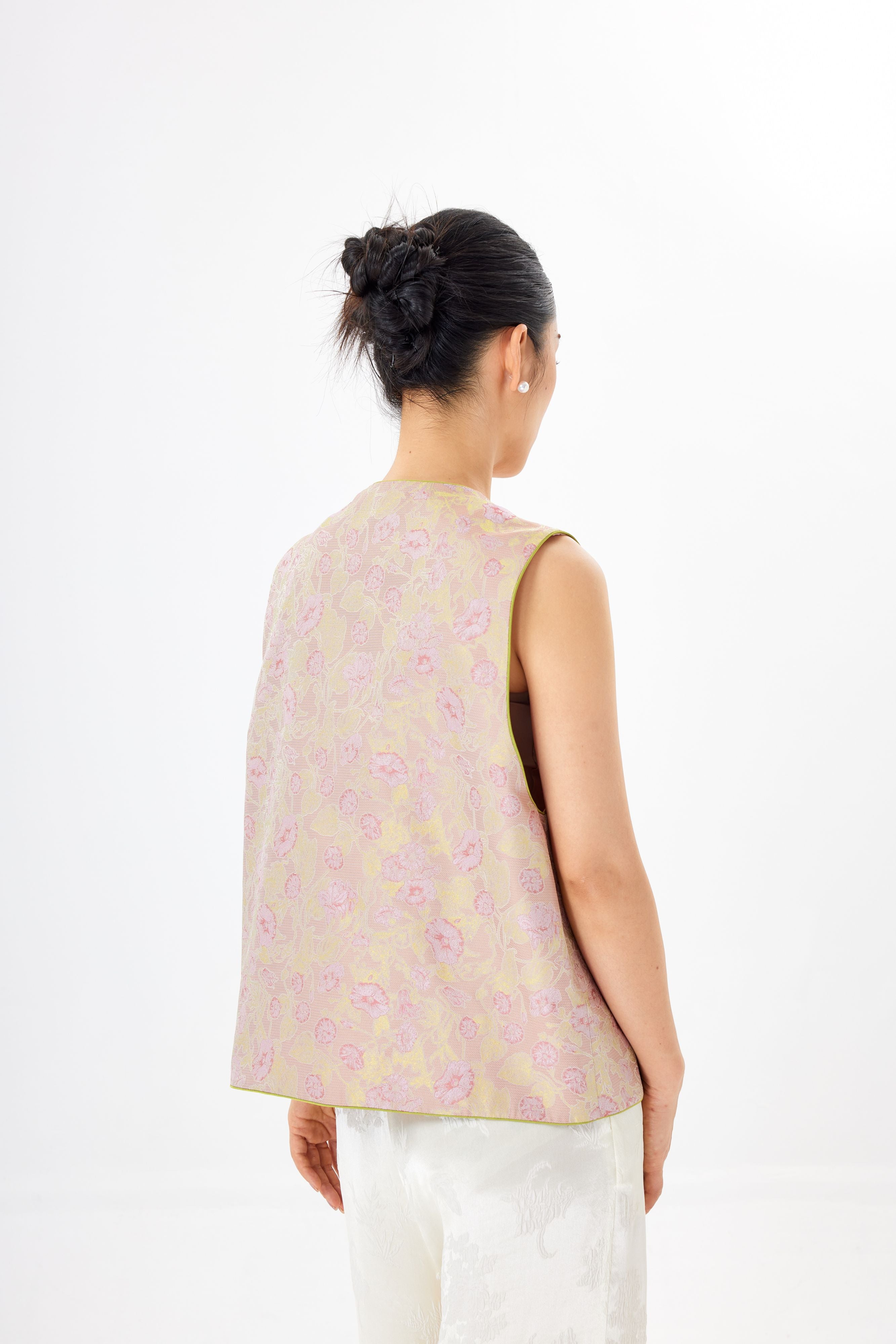 Morning glory love│vest│Song brocade